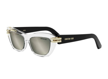 Dior CDIOR B2U 89A4 Transparent/Black/Silver Mirror