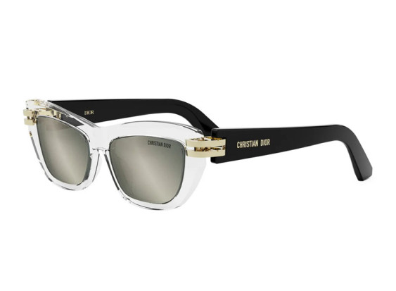 Dior CDIOR B2U 89A4 Transparent/Black/Silver Mirror