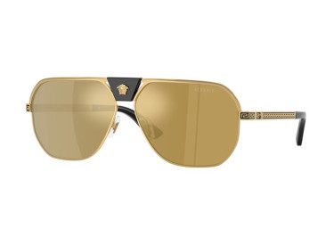 Versace VE2294 10025A Gold/Brown with Gold Mirror
