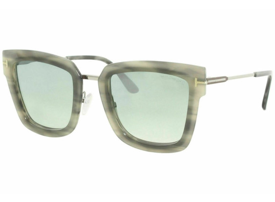 Tom Ford FT0573 55X Grey Havana/Silver Mirror