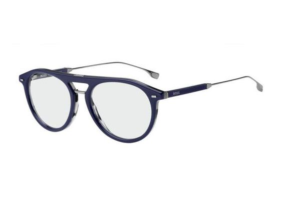 Hugo Boss BOSS 1358/BB 0NLB 00 Blue/Clear/Blue-Light Block Lens 53mm