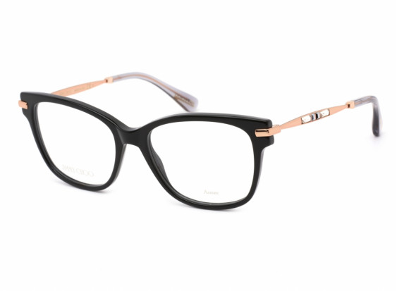 Jimmy Choo JC181 006K 00 Black Gold Cop 53mm