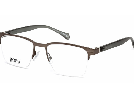 Hugo Boss BOSS1120 0R80 00 Semi Matte Dark Ruthenium 54mm