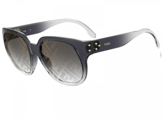 Fendi FF0403/G/S KB77Y Grey/Grey Gradient FF Logo