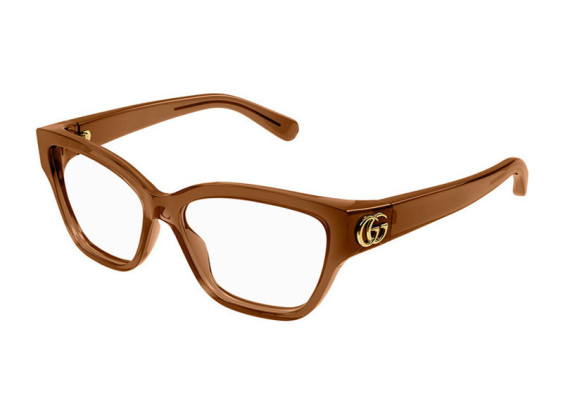 Gucci GG1597O 003 Shiny Brown 53mm