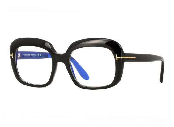Tom Ford FT6096-B 001 Shiny Black 53mm
