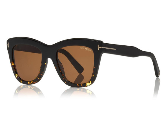 Tom Ford FT0685 05E Black to Dark Havana/Brown