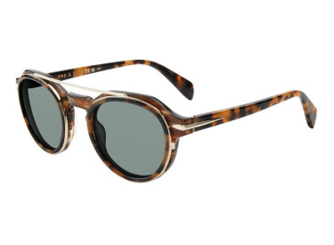 Rag & Bone RNB6006/S 0086 QT Havana/Green