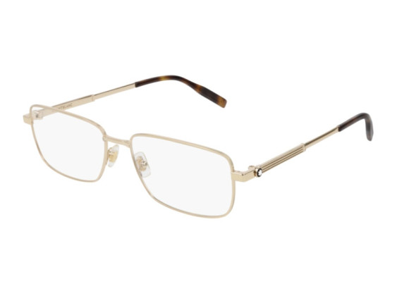 Montblanc MB0029O 005 Gold 58mm