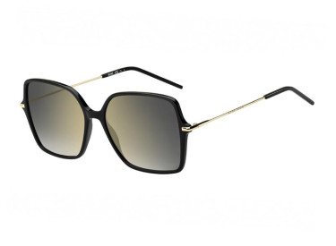 Hugo Boss BOSS 1271/S 0807 FQ Black/Grey Gradient Gold Mirror