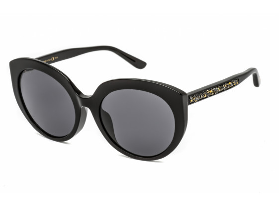 Jimmy Choo ETTY/F/S 0807 IR Black / Grey Blue