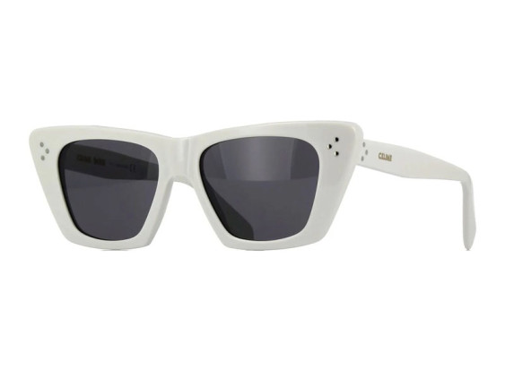 Celine CL40187I 25A White/Dark Grey