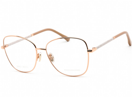 Jimmy Choo JC 322 0BKU 00 Gold Nude 56mm