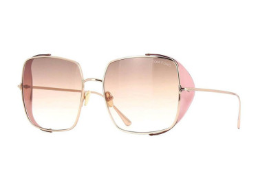 Tom Ford FT0901 28F Gold/Purple/Brown Gradient