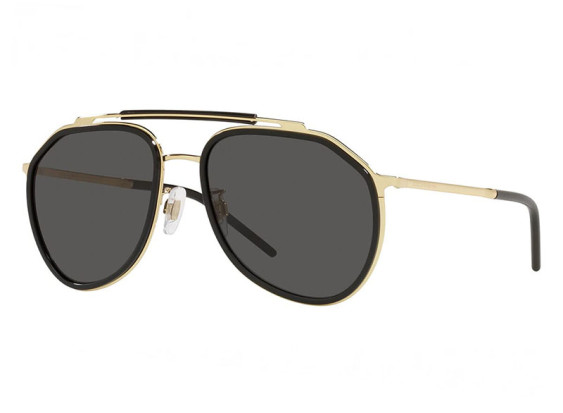 Dolce & Gabbana DG2277 02/87 Gold Black/Dark Grey