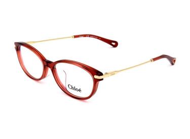 Chloe CE2724A 223 Burnt/Gold/Gold 52mm
