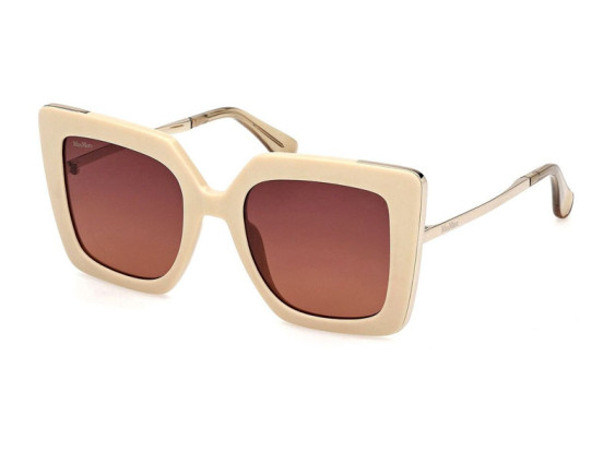 Max Mara MM0051 25F Ivory/Brown Gradient