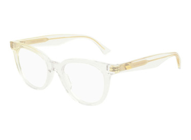 Bottega Veneta BV1020O 004 Transparent Beige 49mm