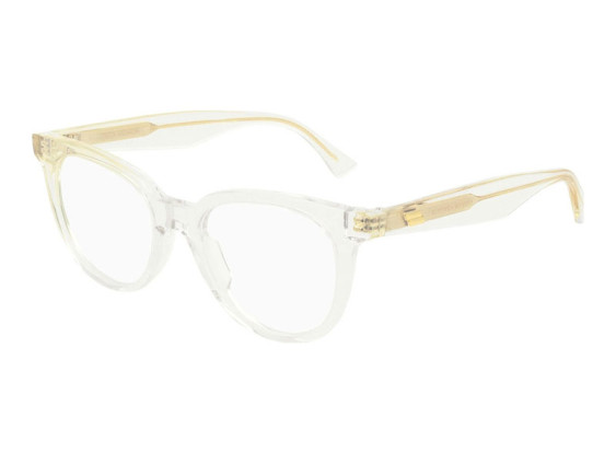 Bottega Veneta BV1020O 004 Transparent Beige 49mm
