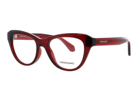 Salvatore Ferragamo SF2989 616 Transparent Red 51mm