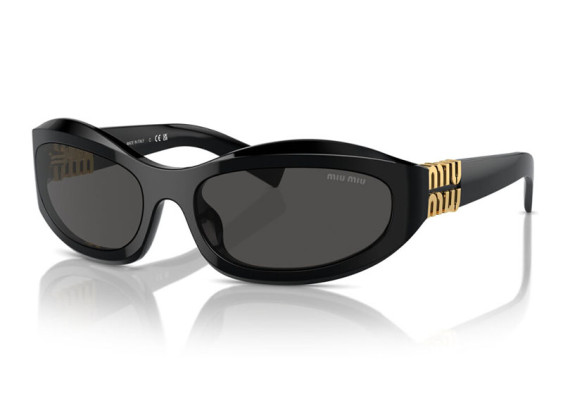 Miu Miu MU14ZS 16K08Z Black/Dark Grey
