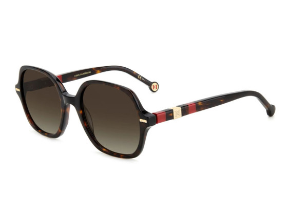 Carolina Herrera HER 0106/S 0O63 HA Dark Havana/Brown Gradient