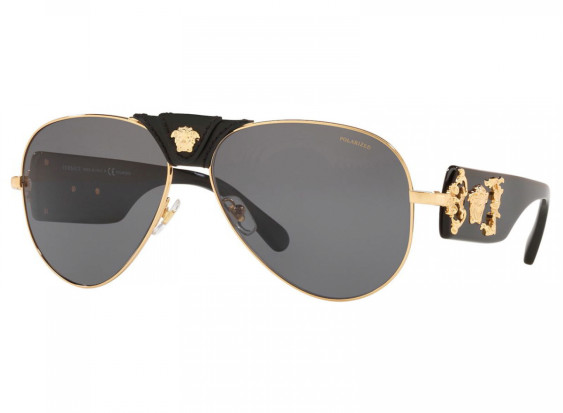 Versace VE2150Q 100281 Gold/Dark Grey Polar