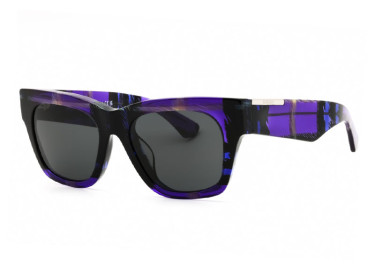 Burberry BE4424F 411387 Check Violet/Dark Grey