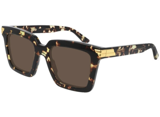 Bottega Veneta BV1005S 002 Blonde Havana/Brown