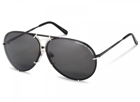 Porsche Design P8478 J Black Silver 66mm