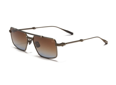 Valentino V-SEI VLS-111C Black Rhodium/Blue Enamel/Dark Brown to Blue Gradient AR