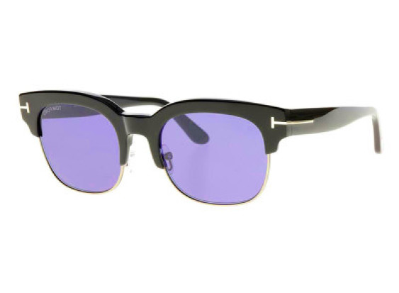 Tom Ford FT0597 01V Shiny Black/Blue 53mm