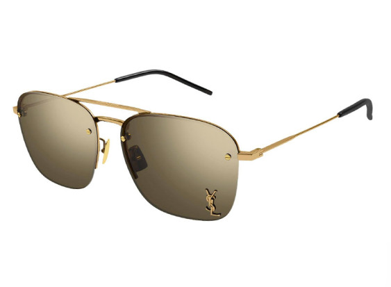 Saint Laurent SL309M 004 Bronze/Brown Mirror 57mm
