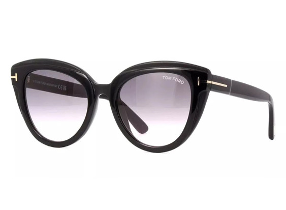 Tom Ford FT0938 01B Shiny Black/Gradient Smoke