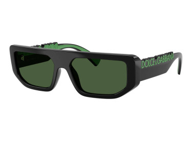 Dolce & Gabbana DG6203 501/71 Black/Green/Dark Green
