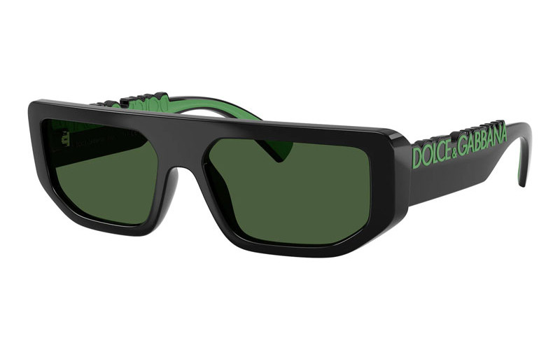 Dolce & Gabbana DG6203 501/71 Black/Green/Dark Green