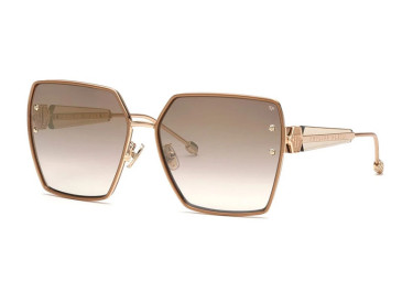 Philipp Plein SPP122V 300G Shiny Rose Gold/Brown Gradient Mirror Gold