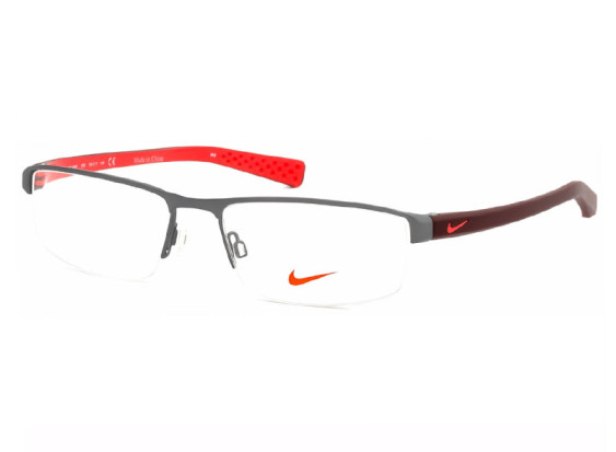 Nike NIKE 8097 070 Satin Gunmetal/Red