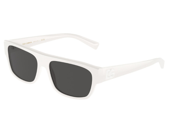 Dolce & Gabbana DG4455 331287 White/Dark Grey