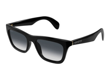 Gucci GG1933S 001 Shiny Black/Smoke Gradient