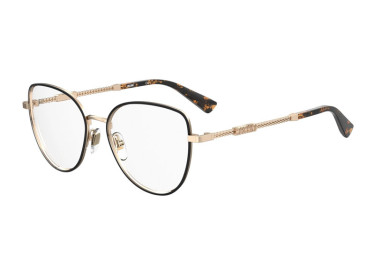 Moschino MOS601 02M2 00 Black/Gold 52mm