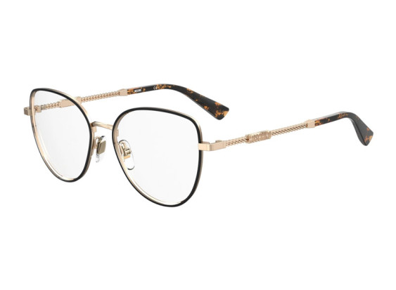 Moschino MOS601 02M2 00 Black/Gold 52mm