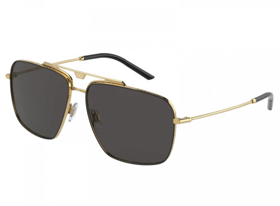 Dolce & Gabbana DG2264 02/87 Gold/Black/Grey 61mm