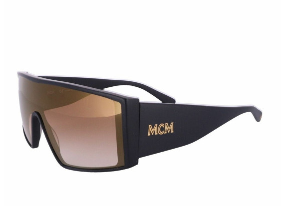 MCM MCM688S 015 Matte Black/Brown Gradient Gold Mirror