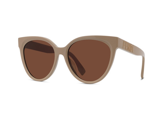 Fendi FE40008U 57J Dark Beige/Red