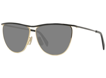 Celine CL40098U 01A Black/Gold/Smoke