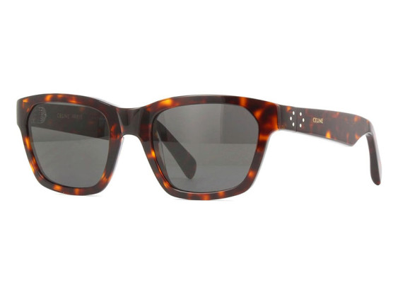 Celine CL40206I 52A Dark Havana/Smoke