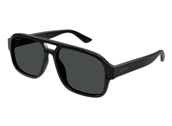 Gucci GG1342S 001 Black/Smoke
