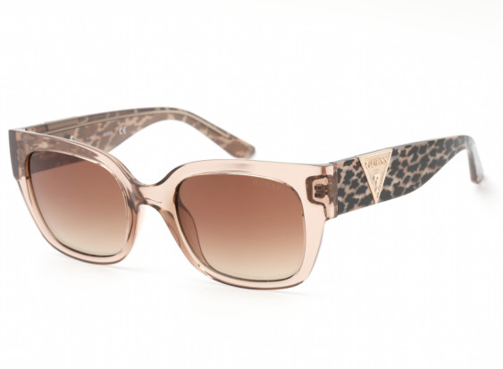 Guess GU7742 57G Shiny Beige/Brown Mirror