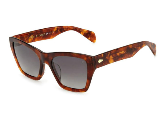 Rag & Bone RNB1046/G/S 09N4 WJ Brown Havana/Grey Gradient Polarized